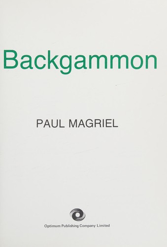Cover of Backgammon by Paul Magriel