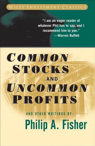 Cover of Common Stocks and Uncommon Profits by Philip A. Fisher
