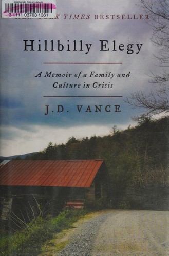 Cover of Hillbilly Elegy by J. D. Vance