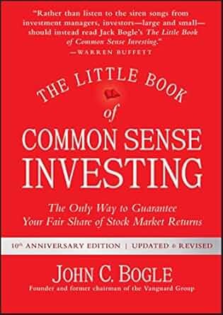 Cover of The Little Book of Common Sense Investing by John C. Bogle