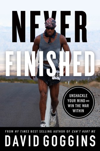 Cover of Never Finished by David Goggins