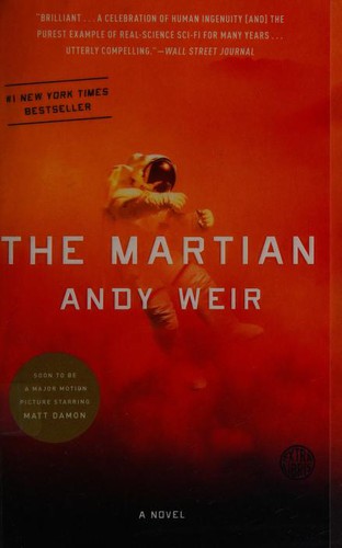 Cover of The Martian by Andy Weir